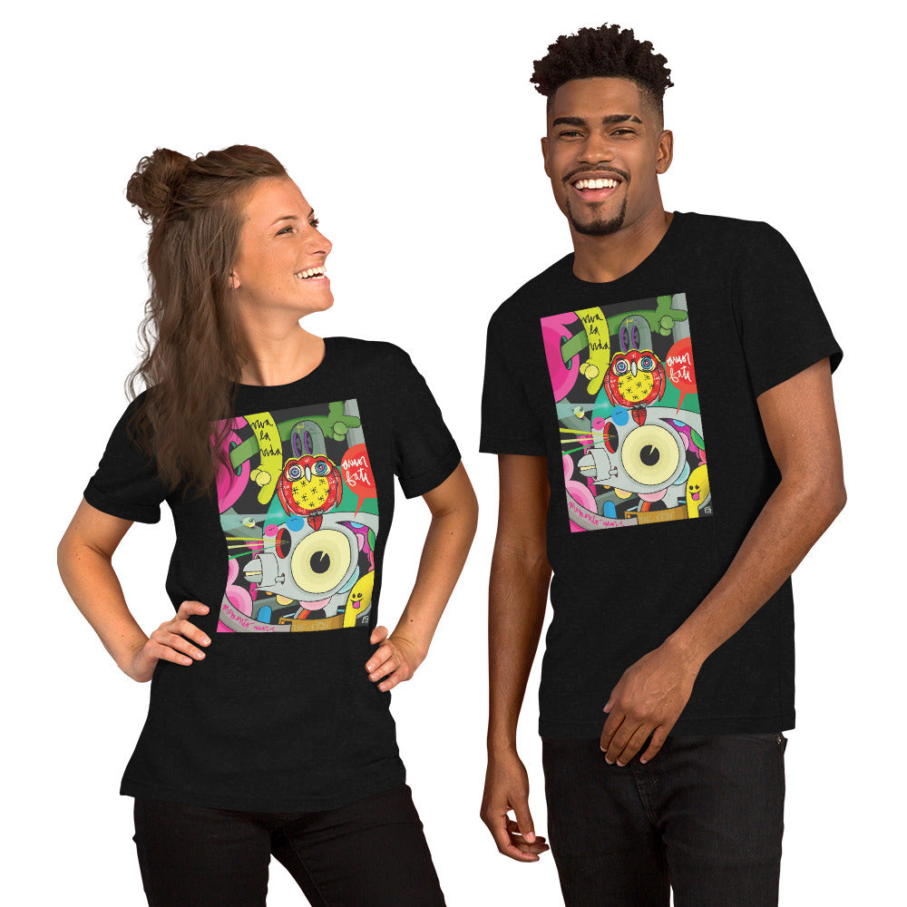 Viva la Vida - LEBO X DALEK - Lebo Short Sleeve Unisex T-Shirt